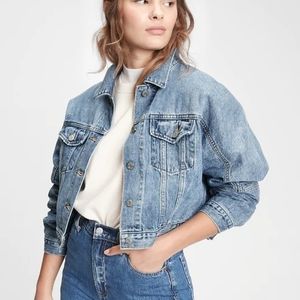 GAP Denim oversized jacket